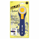 Olfa - 45mm Rotary Cutter - Quick Change - Splash, Navy