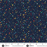 Makower Fabrics - Orbit - Starlight, Blue