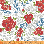 Windham - Hazel - Large Floral, White