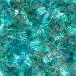 Quilting Treasures - Skyward - Eagle Tonal, Turquoise
