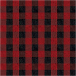 Riley Blake - All About Plaids - Buffalo Check, Red