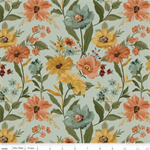 Riley Blake - Worth Repeating - Large Floral, Laurel