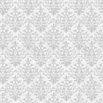 Blank Quilting - Silent Night - Damask, Silver