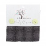 Wooly Charms - Charcoal - 5^ Squares