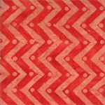 Moda - Bobbins & Bits Batiks - Chevron, Cherry Red