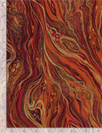 Timeless Treasures - Silver & Gold - Abstract Marbling Metallic, Harvest