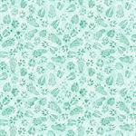 Quilting Treasures - Mid-Atlantic Shop Hop 2026 - Animal Tracks, Light Turquoise
