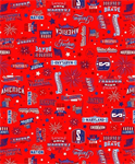 Benartex Traditions - Mid-Atlantic Shop Hop '25 - Patriotic Words, Red