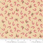Moda - Holiday Cheer - Candy Cane, Natural