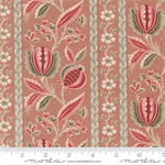 Moda - Chateau De Chantilly - Picardy Stripe, Clay