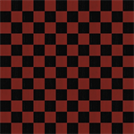 Riley Blake - I'd Rather be Playing Chess - Checkerboard, Black/Red
