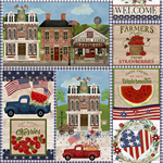 3 Wishes - Sweet Land Of Liberty - Patriotic Patch, Multi