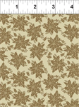 In The Beginning - Winter Twist - Tonal Floral, Tan