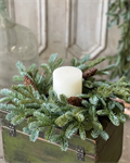 Evergreen Tapestry Candle Ring | 18^