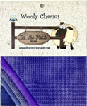 Wooly Charms - Purples - 5^ Squares