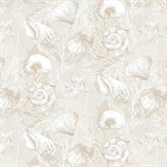 Northcott - Sea Breeze - Seashells, Cream