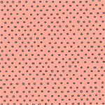 Quilting Treasures - Pixie Dot - Square Dot Blender, Salmon