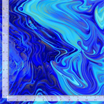 Timeless Treasures - Escapade - Marble, Navy