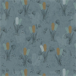 Quilting Treasures - Wisps on The Wind - Cottontails, Dusty Teal