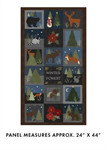Benartex Traditions - Winter Forest - 24^ Winter Forest Panel, Multi