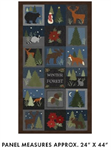 Benartex Traditions - Winter Forest - 24^ Winter Forest Panel, Multi