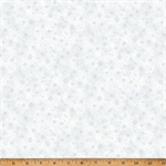Hoffman California - Midnight Perch - Mini Snowflakes, December/Silver