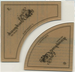 Quilting Pattern - Acrylic Templates - 4^ Drunkards Path