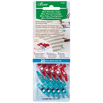 Clover - Wonder Clips - Mini - Blue/Red, 20 Pieces