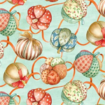 Michael Miller - Autumn Flower Market - Pumpkin Patchworks, Mint