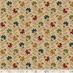 Marcus Fabrics - Canton Quilting Circle - Graphic Flowers, Multi