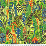 Free Spirit - Kaffe Fassett - Feathers, Lime