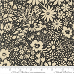 Moda - Posh - Large Floral, Noir