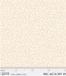 P & B Textiles - Apple Cider 16 - Paisley, Ecru