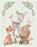 3 Wishes - Sweet Woodland - 36^ Sweet Woodland Panel