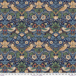 Free Spirit - Morris & Co. - 108^ Strawberry Thief, Navy