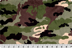 Shannon Fabrics - Cuddle Prints - Camoflage, Loden