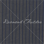 Diamond Textiles - Country Homespuns - Tan Stripe, Blue