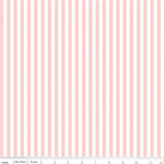 Riley Blake - Basic - 1/4^ Stripe, Pink/White