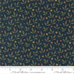 Moda - Fluttering Leaves - Small Leaves, Blue Spruce