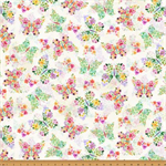 Hoffman California - Secret Garden Tea Co. - Butterflies, Natural
