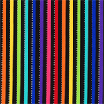 Anthology - Be Colourful - Rainbow Stripes, Black