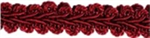 1/2^ French Gimp - Maroon