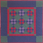Wall Quilt Pattern - Nine Patch - 22^ x 22^