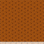 Marcus Fabrics - Midnight Cheddar - Transparent Leaves, Cheddar