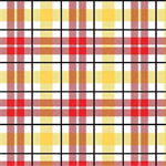 Michael Miller - Early To Rise - Sunny Plaid, Butter