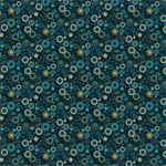 Henry Glass - 108^ Bubble Dot - Dots, Navy