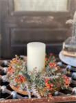 Candle Ring - Darby Berry 10^, Pumpkin
