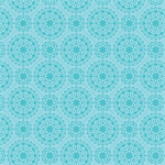 Benartex Traditions - Among the Wildflowers II - Meadowsweet, Aqua