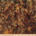 Hoffman California - Bali Batik 2026-2 - Leafy, Dijon