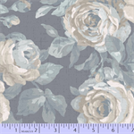 Marcus Fabrics - Praise & Rejoice - Romantic Floral - Gray/Cream